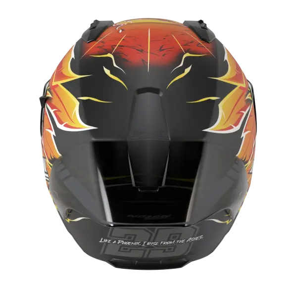 N60-6 Sport Kapalı Motosiklet Kaskı Replica Iannone 360