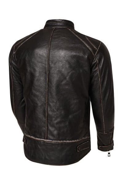 VEXO VINTAGE DERİ MONT SİYAH