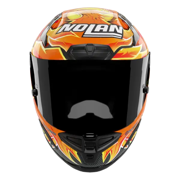 X-804 RS Ultra Carbon Kapalı Motosiklet Kaskı Replica Iannone 368