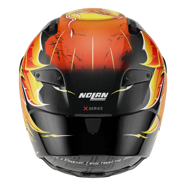 X-804 RS Ultra Carbon Kapalı Motosiklet Kaskı Replica Iannone 368