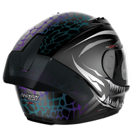 N60-6 SPORT RAVENOUS 28 KAPALI MOTOSİKLET KASKI