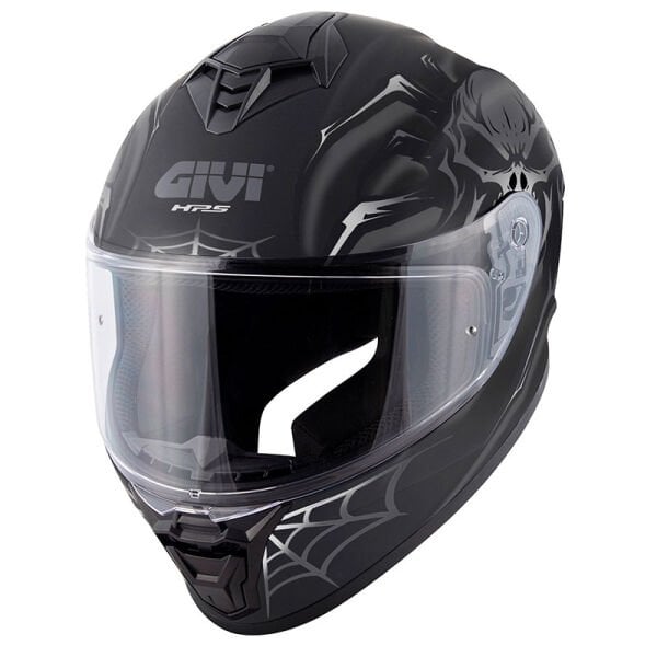 GIVI 50.X ARACHNO MAT SİYAH-GRİ KASK