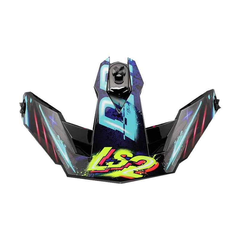 LS2 DRIFTER RAYZ SİYAH-MAVİ TEREK