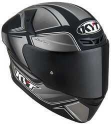 KYT TT-COURSE KASK TOURIST MATT COOL GREY