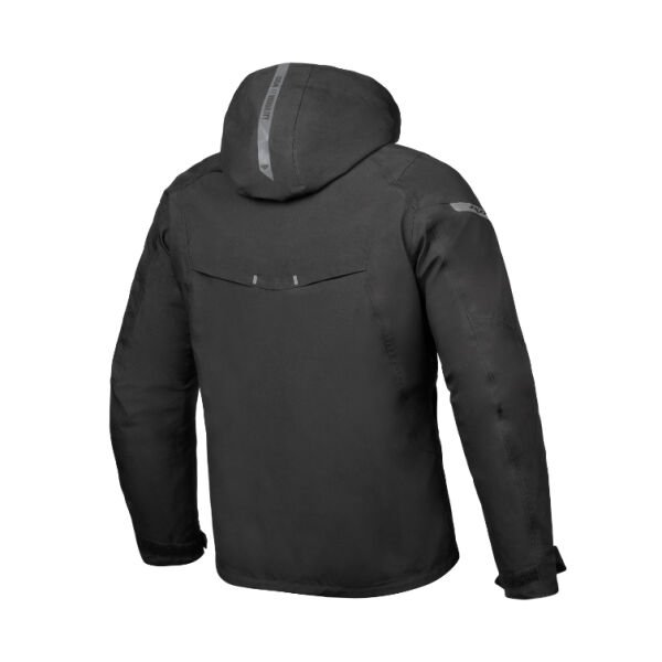 IXON BURNING Siyah Motosiklet Montu