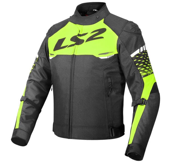 LS2 APEX EVO H2O MONT SİYAH-NEON SARI