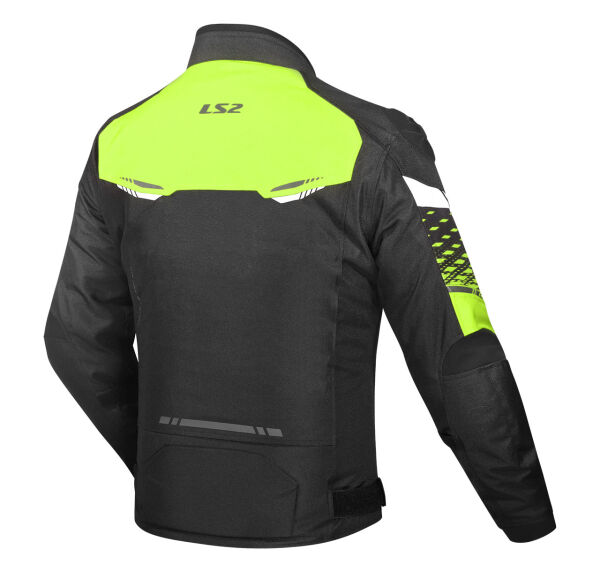 LS2 APEX EVO H2O MONT SİYAH-NEON SARI