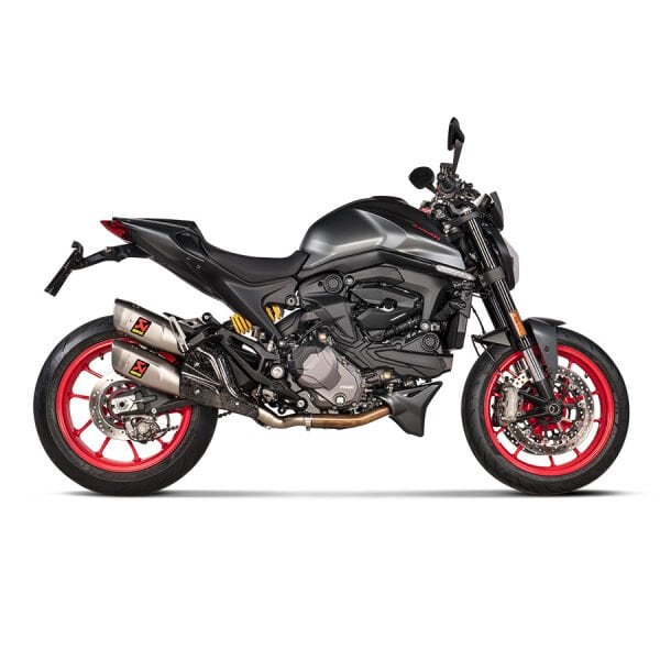 AKRAPOVIC L-D9SO1 DUCATI DESERT X (22-24) - MONSTER (21-24) (SS) BAĞLANTI BORUSU