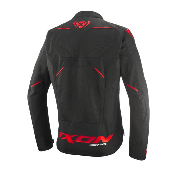 IXON IONIX Siyah Kırmızı Motosiklet Montu