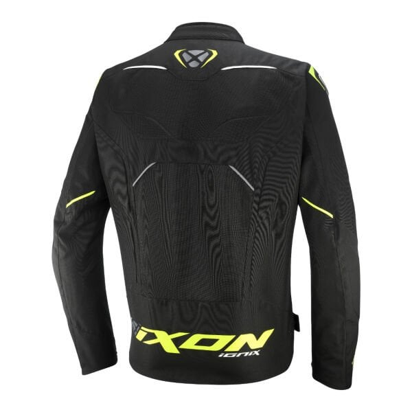 IXON IONIX Siyah Sarı Gri Motosiklet Montu