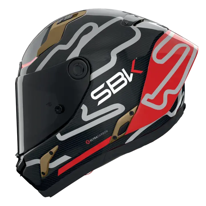 NOLAN X-804 RS SBK 360 KARBON KAPALI KASK