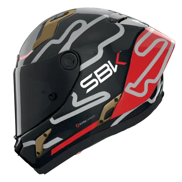 NOLAN X-804 RS SBK 360 KARBON KAPALI KASK