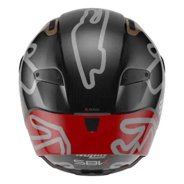 NOLAN X-804 RS SBK 360 KARBON KAPALI KASK