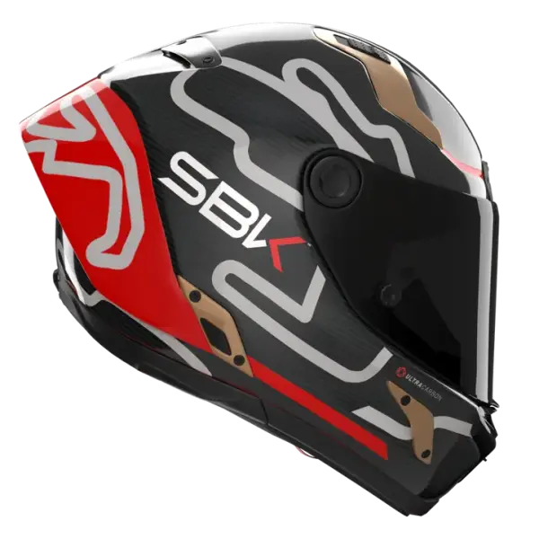 NOLAN X-804 RS SBK 360 KARBON KAPALI KASK