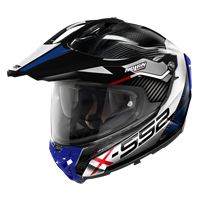 X-552 ULTRA DINAMO N-COM 024 KAPALI SİPERLİKLİ KARBON MOTOSİKLET KASKI