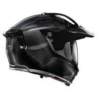 X-552 ULTRA PURO N-COM 101 KAPALI SİPERLİKLİ KARBON MOTOSİKLET KASKI