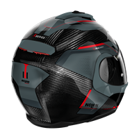 X-1005 ULTRA UNDERCOV 044 ÇENE AÇILIR KARBON MOTOSİKLET KASKI