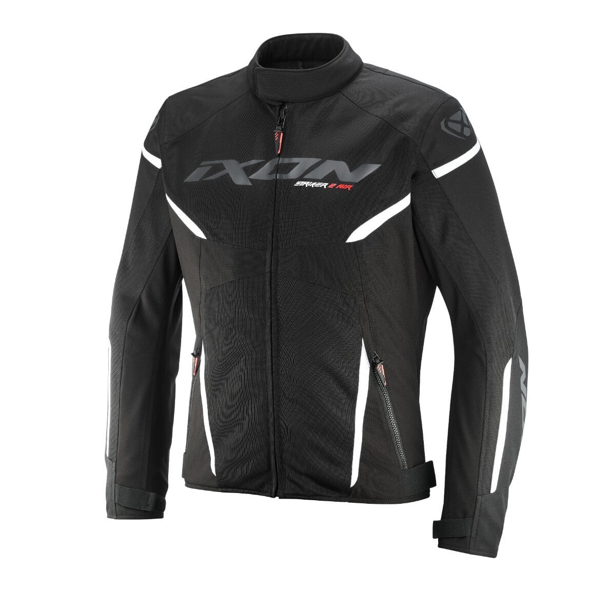 IXON STRIKER2 AIR WP Siyah Beyaz Motosiklet Montu