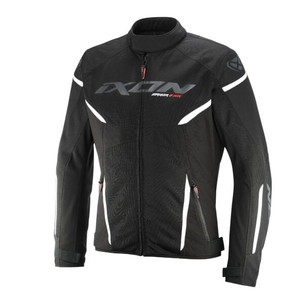 IXON STRIKER2 AIR WP Siyah Beyaz Motosiklet Montu